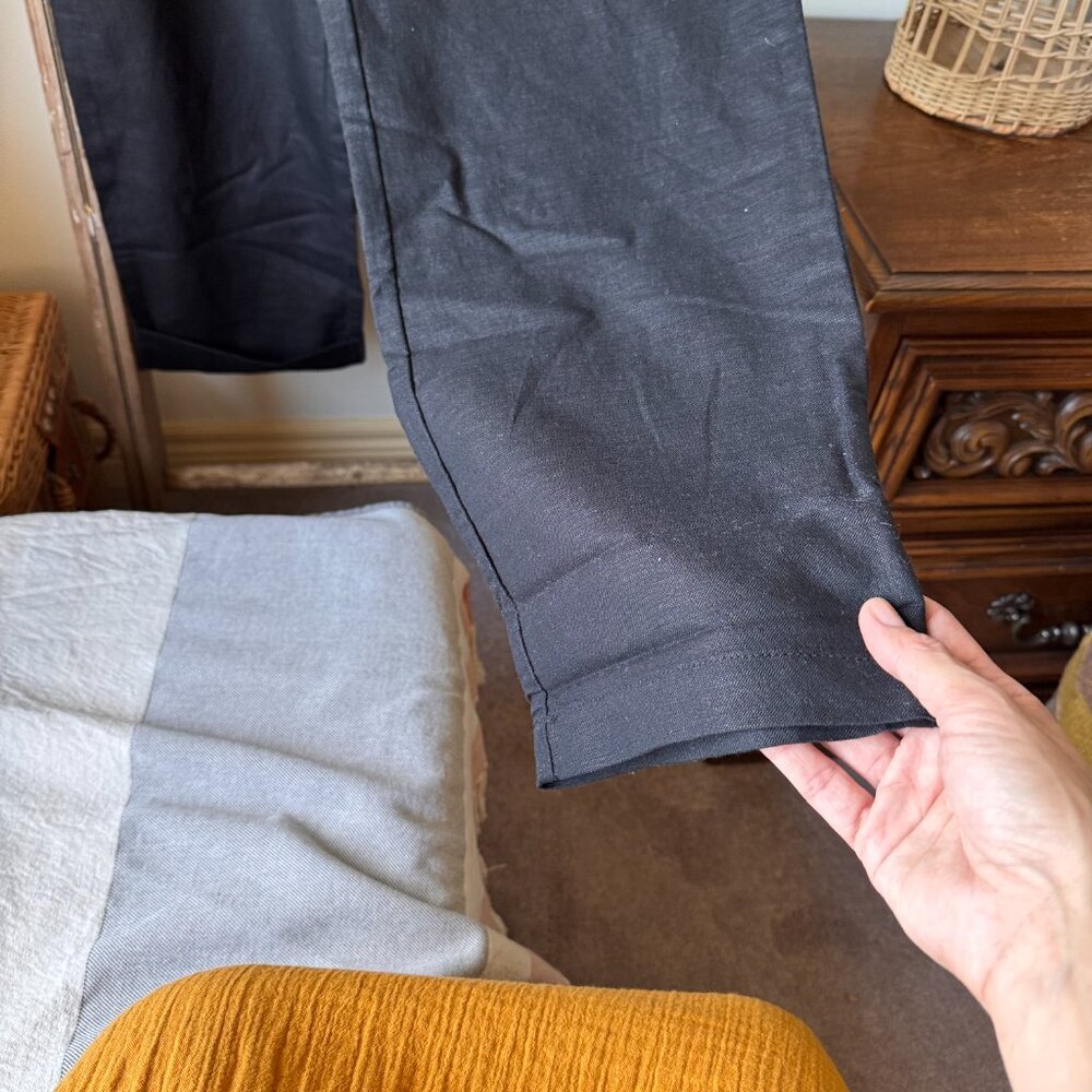 Gap High-rise Linen Blend Pants - Picture 4 of 9